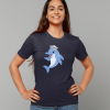 Dolphin in Crew Hat T-Shirt