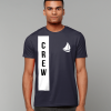 Crew with Sailboat Logo T-Shirt