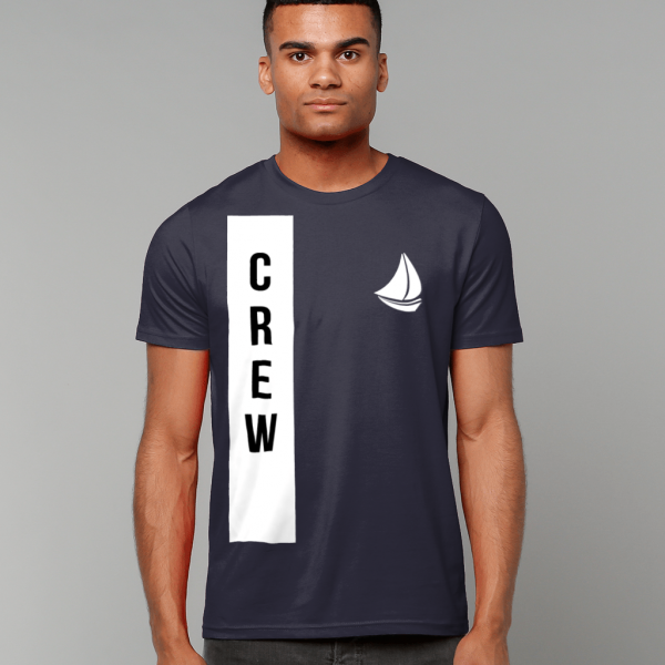 Crew with Sailboat Logo T-Shirt