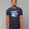 Shark in Skipper Hat T-Shirt