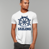 Skipper at the Helm Sailing T-Shirt