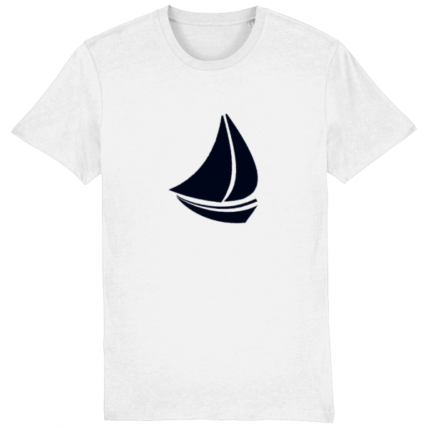 Small Sailboat T-Shirt - White