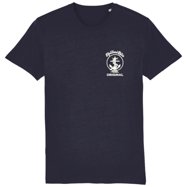 Nautical Bits Original Logo T-Shirt - French Navy