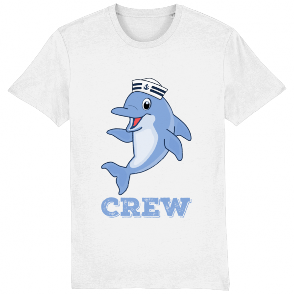 Dolphin Crew T-Shirt - White