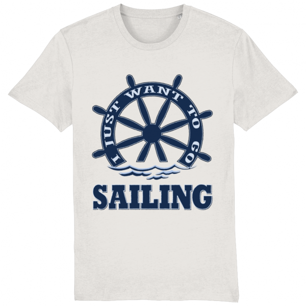 I just want to go Sailing T-Shirt - Vintage White