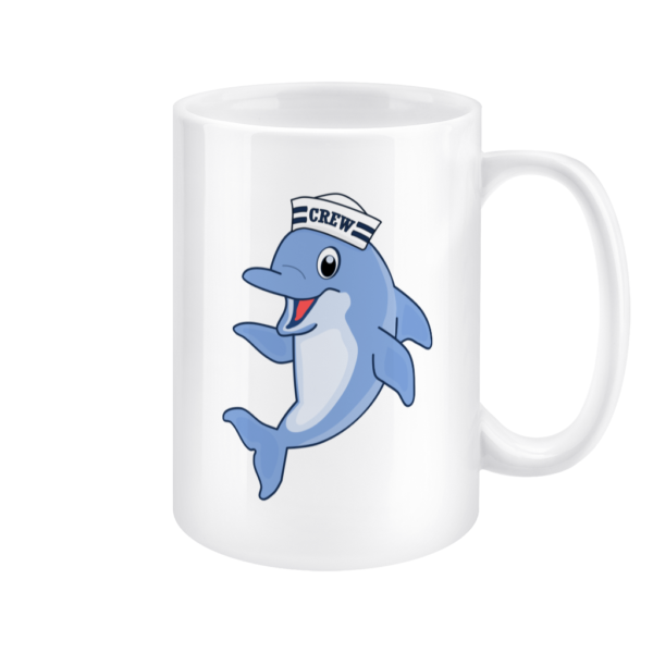 Dolphin Crew 15oz Mug Right