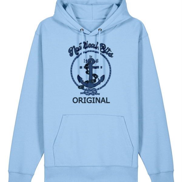 Nautical Bits Original Cruiser Hoodie - Blue Soul