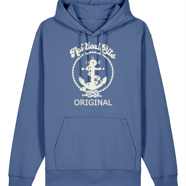 Nautical Bits Original Cruiser Hoodie - Bright Blue
