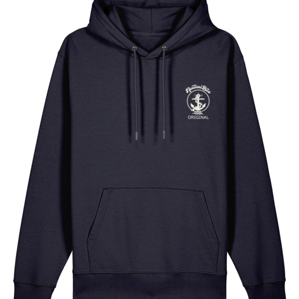 Nautical Bits Original Logo Cruiser Hoodie - French Navy