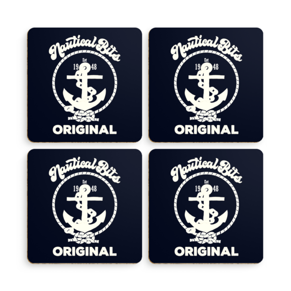 Nautical Bits Original Pack of 4 Coasters